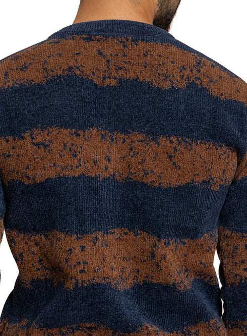 Indigo*Brown Design 2460 S - Round Pullover - Khotwh